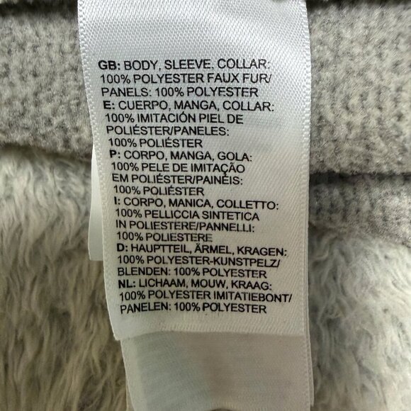 The North Face Furry Fleece Full-Zip Women’s Medium Beige/Taupe EUC - Picture 7 of 11